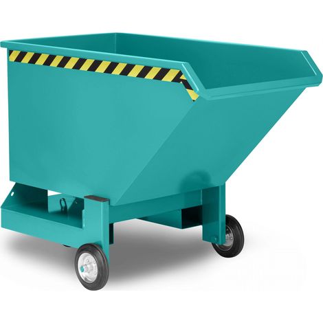 RR Industrietechnik Kastenwagen Typ RKW-25 895x1180x915mm 250dm³ RAL 5018 Türkisblau