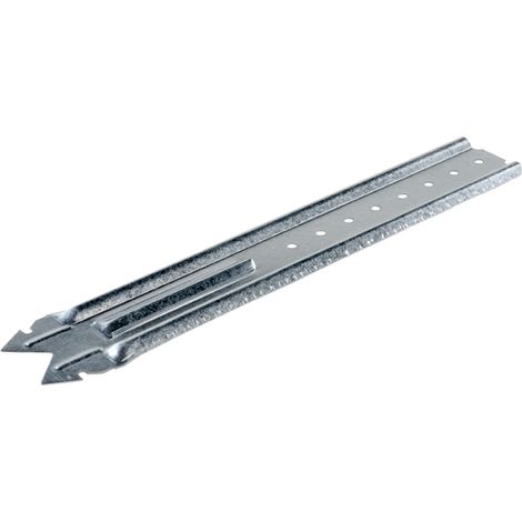 Sujetador de acero galvanizado para pieles tipo 18/45 Longitud 240mm - Caja de 50
