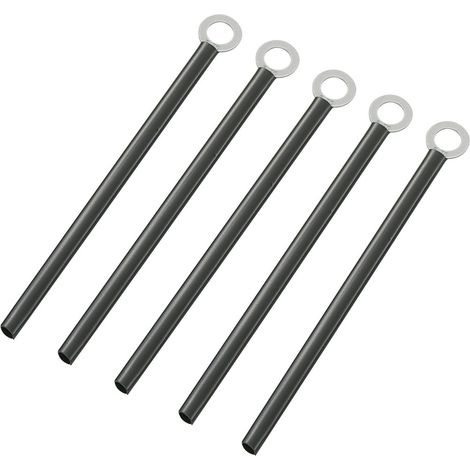 TRU COMPONENTS TC-CWR5-70203 Kabelhalter schraubbar 1593091    Schwarz 1 St.