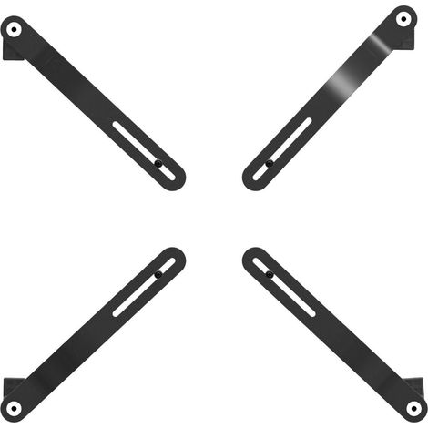 My Wall HA 6 L simple Support d'écran 43,2 cm (17") - 68,6 cm (27") noir rigide Q405862 (1/5)