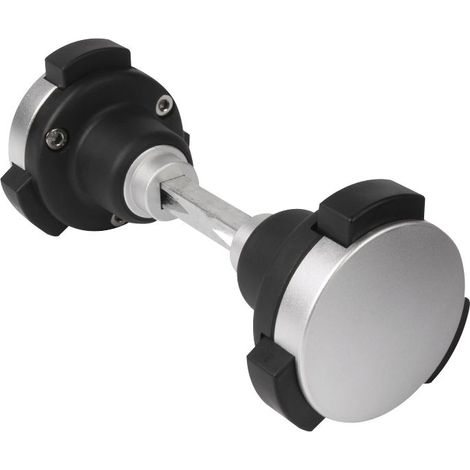 Türknopfdrückerpaar Kidloc, 59/54,6/41 mm, VK 8x90 mm,Edelstahl/Poly.