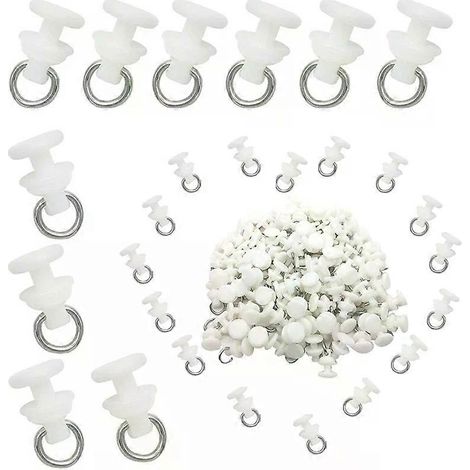 Filiyano-Poulie silencieuse pour rail de rideau, compatible avec les rideaux de chambre, de salle de bain et les stores. (1/5)