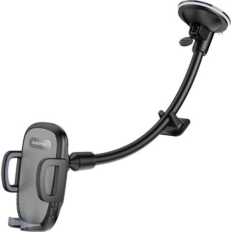 Support Telephone Voiture Ventouse Support Portable Voiture pour Pare-Brise avec Rotation 360° pour Smartphone, GPS Appareils (1/5)