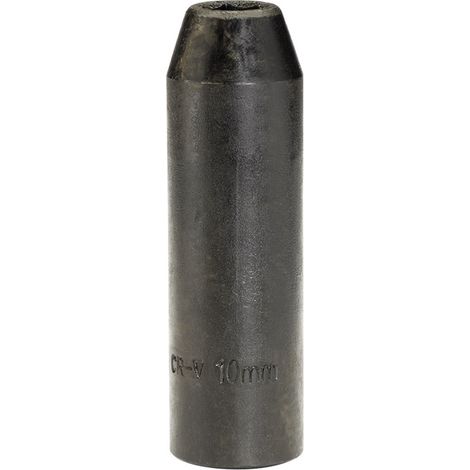 Draper Expert HI-TORQ® 10mm Deep Impact Socket, 1/2" Drive, Metric, Heavy-Duty, Display Pack