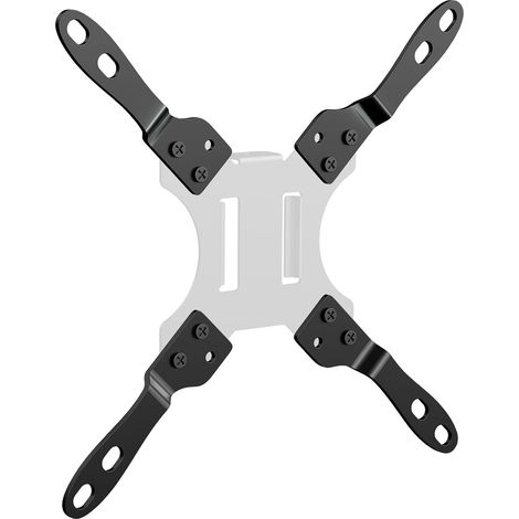 200x200 VESA Adaptateur d'Extension pour TV et Moniteurs LED, LCD, Plasma 23"-42", Compatible avec VESA 75x75, 100x100, Permet la Montée sur VESA 200x100, 100x200, 200x200, Capacité 30kg (1/5)