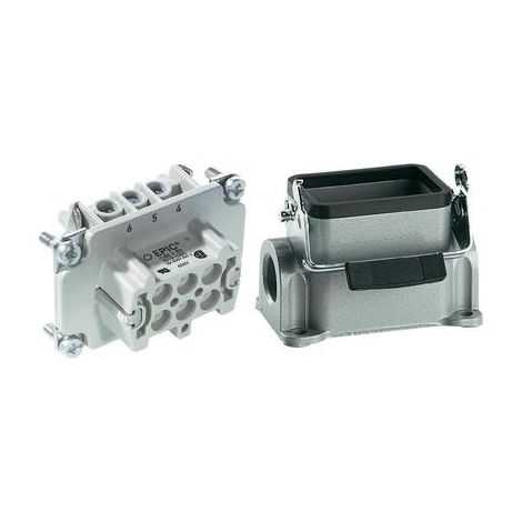 Lapp Kit de conectores EPIC gris 6 polos + PE IP65