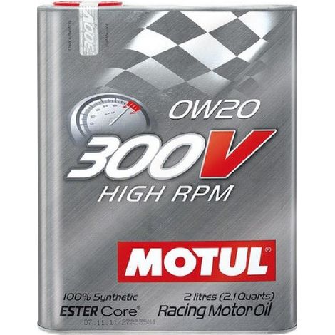 Huile moteur 300V High Rpm 2 Litres 0W20
