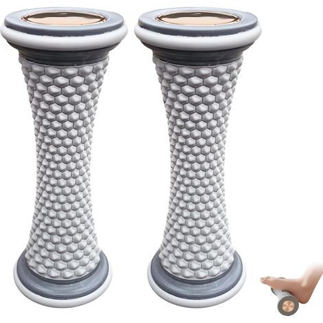 Rouleau Massage Pied Lot de 2, Masseur Pied pour Voûte Plantaire, Appareil Massage des Pieds par Acupression – Utilisation à Domicile ou à la Salle de Sport (1/5)