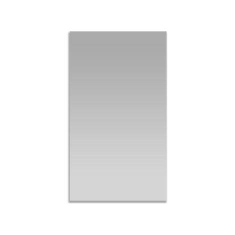 FugaFlow Eccelente Arredo Miroir - 40x70cm - sans éclairage - à poser horizontalement et verticalement - sans cuivre