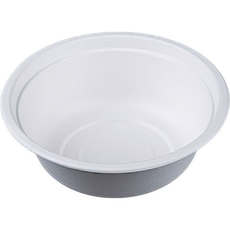 Ciotola da 500 ml in polpa di canna da zucchero, 50 pezzi. Enjoy Be Eco