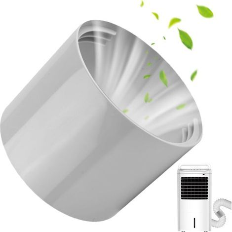 Abluftschlauchadapter, Klimaanlagenschlauchverbinder, Abluftschlauchanschluss, Ablaufschlauchadapter (150 mm) für tragbare Klimaanlagen-Abluftschlauch (1/4)