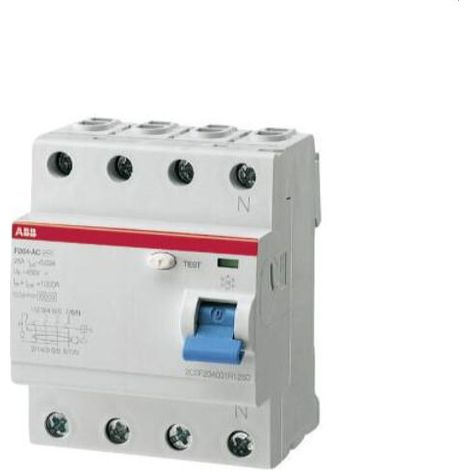 ABB FI-Schutzschalter A 4p 400V 40A 0,03A 4TE REG DIN-Schiene(REG) 10kA F204A-40/0,03-L