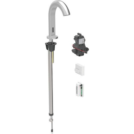 Geberit Piave mezclador de lavabo, 167mm de proyección, con