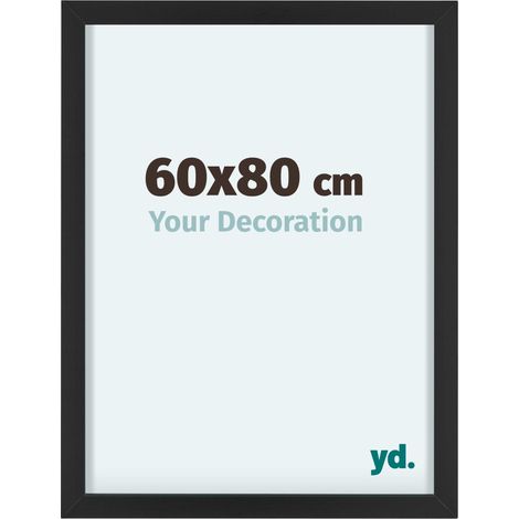 yd. - Cadre photo 60x80 - Noir - Aluminium - Virginia (1/5)