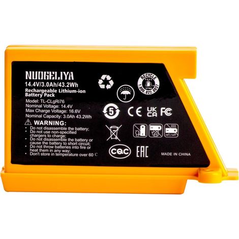 Ersatzakku (14,4 V, 3,0 Ah) für LG HomBot R76CIM, R76GIM, R76TIM und M970l Saugroboter (1/5)