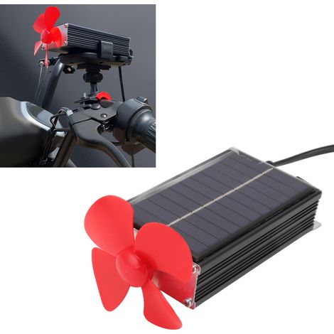 Prolongateur d'autonomie pour véhicules électriques (énergie solaire et éolienne) avec double source d'énergie et sortie USB, compatible avec les chariots à batterie 12 V à 125 V. (1/5)