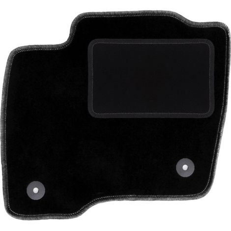 Alfombrilla de conductor negra para: Ford Galaxy MK3 minivan (2015-)