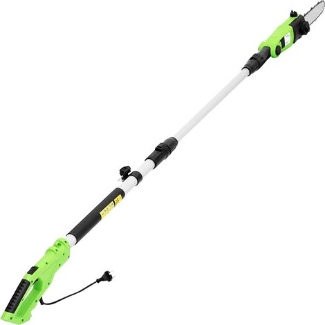 Tronçonneuse électrique à perche télescopique 25 cm 710 W