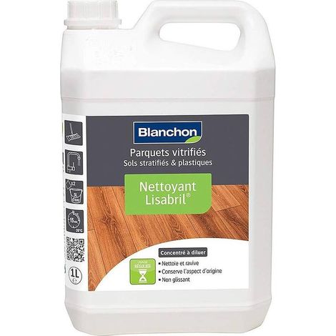 Detergente Blanchon 5100315 Lisabril neutro 5L per pavimenti in parquet sigillati