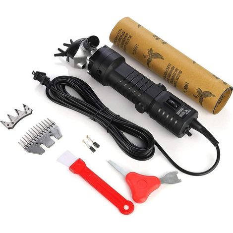 Electric Sheep Shears - 220V - 450W - With 13 Teeth - Straight Blade - For shearing the wool of sheep, goats, cattle, and other farm animals (1/5)