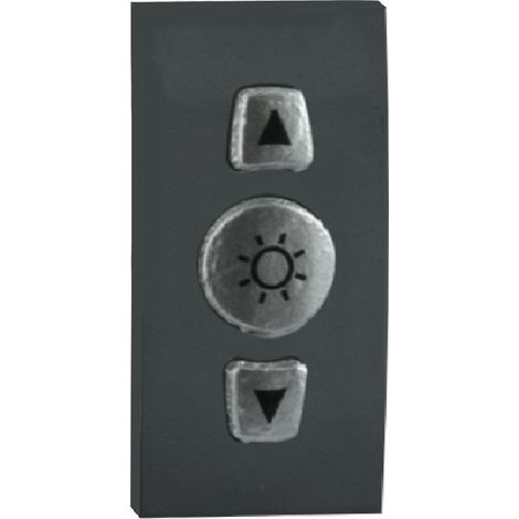 Vemer regolo dimmer da incasso per controllo dell'intensita'' luminosa grigio (1/4)