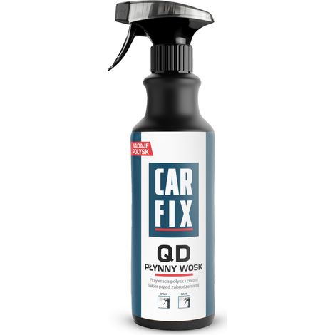 Carfix - quick detailer - cera liquida per lucidare la vernice dell'auto, 500 ml (1/5)