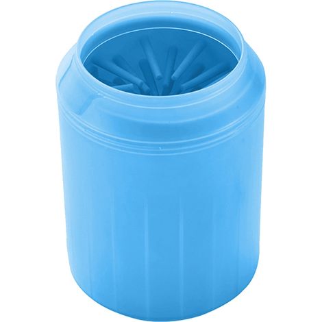 Nettoyant Pour Pattes Chien - Brosse En Silicone Et Coupe Design Tasse - Pour Chiens Et Chats De Taille S M L - 1 Pièce (1/5)