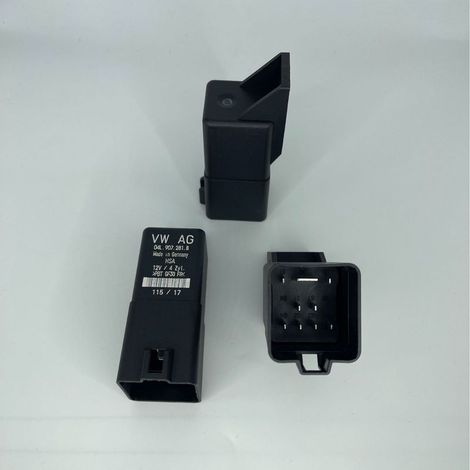 Glow plug relay for Volkswagen diesel vehicles 04L907281B