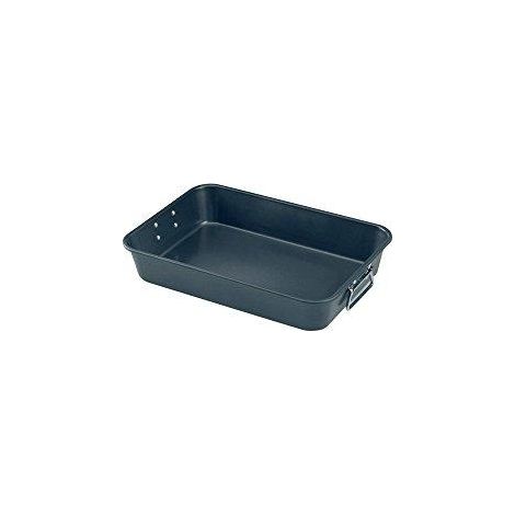 Baumalu Fuente para Horno Negra 40 x 28,5 cm Antiadherente