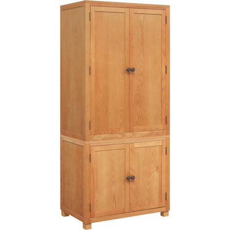 Storage Furniture Set with Storage 2 pcs Brown 80 x 50 x 180 cm vidaXL (1/5)