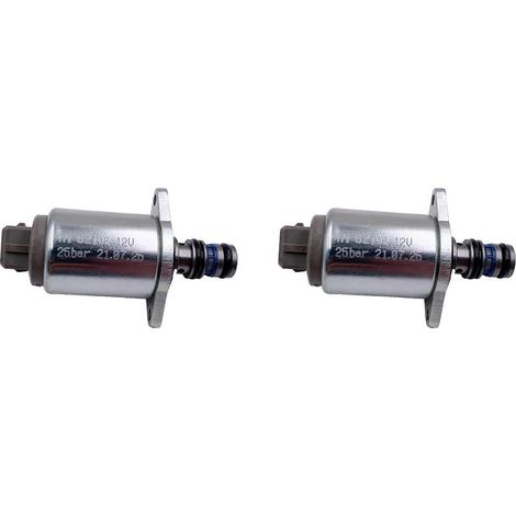 Deux électrovannes proportionnelles 12V 25Bar TM62102, compatibles avec les vannes pilotes de pompe hydraulique de camion excavatrice Thomas. (1/5)