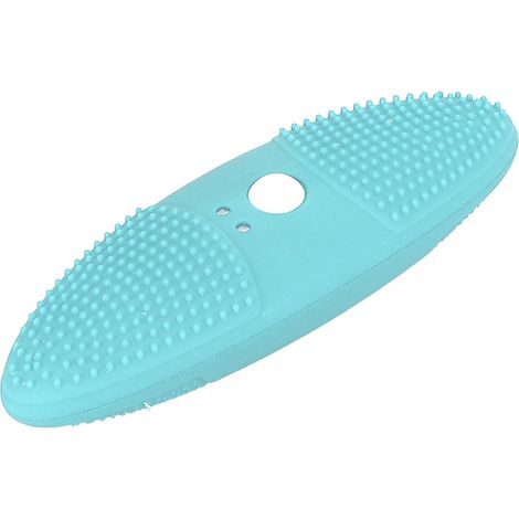 Nettoyeur ultrasonique à 3 niveaux, chargement USB, vibrations haute fréquence, double ondes, machine à laver les légumes par ultrasons, bleu (1/5)