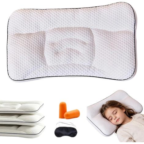 Cuscino per bambini, cuscino ergonomico per bambini, per tutte le stagioni, 1-3 anni (1/5)