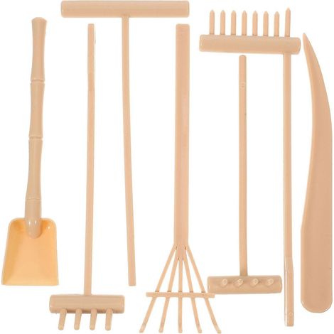 Ensemble de râteaux pour jardin zen, bac à sable, râteau de méditation, accessoires de jardin zen (1/5)