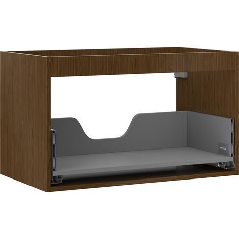 Mexen Box-A cuerpo de armario de baño 80 cm, 1 cajón, nogal - 91AX0-0800-470-1-86 (1/4)