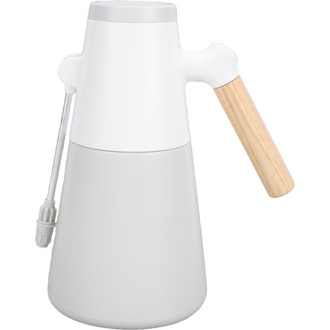 Arrosoir électrique à jet réglable 1400 ml, buse à long manche orientable à 180°, graduations transparentes (1/5)