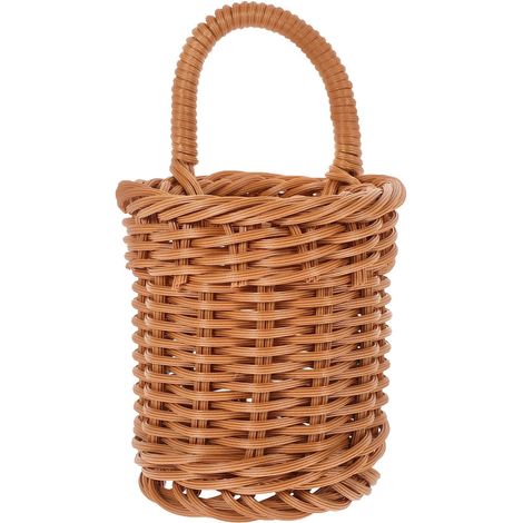 Panier mural suspendu POPETPOP, design gain de place, en plastique réutilisable, idéal (1/5)