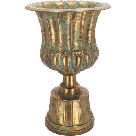 Vase en métal vieilli Médicis Modèle 8