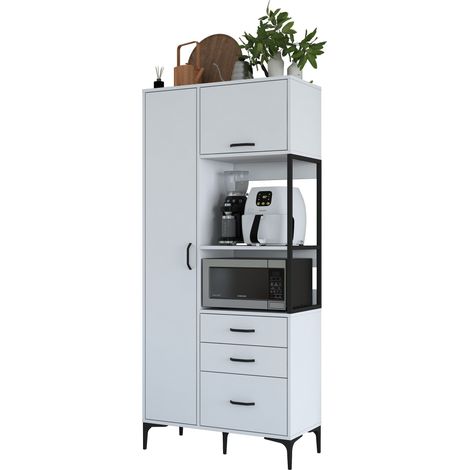 Crédence garde-manger de cuisine gain de place Siran (1/5)