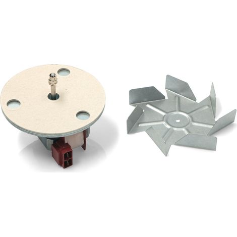CU3 MOTORE CON VENTOLA FORNO VENTILATO UNIVERSALE 220 VOLT 30 WATT ALBERO 28 MM (1/2)