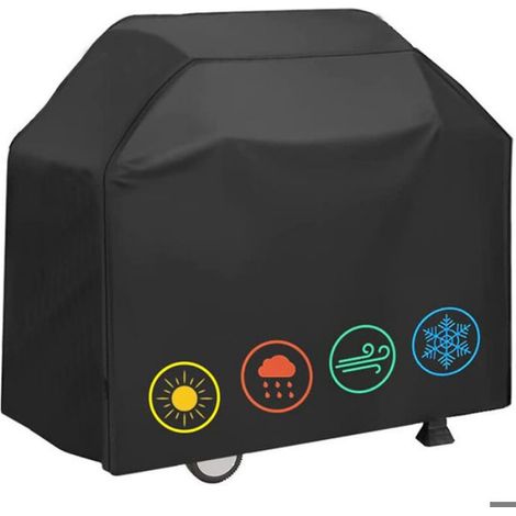 Housse Barbecue - 210D Oxford - 145x61x117 cm - Extérieur - 1 Pièce (1/5)