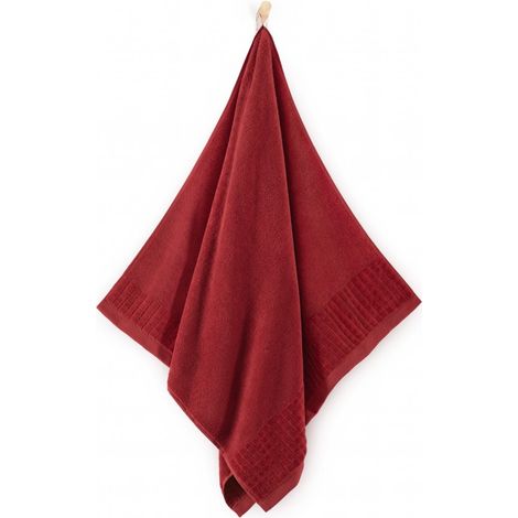Asciugamano paulo-3 30x50 Zwoltex rosso