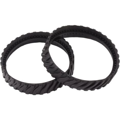 Lot de 2 Chenilles pour Nettoyeur de Piscine de Rechange pour Nettoyeur de Piscine Piste en Caoutchouc Piste de Pneu pour Zodiac MX8 MX6 Robots Aspirateurs de Piscine Pièces de (1/5)
