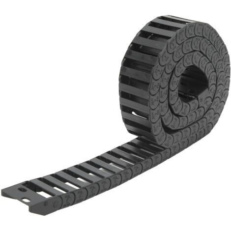 10x30mm, 1m Kabelträgerkette für CNC - Flexibler Schutz mit Befestigungsmaterial (1/5)