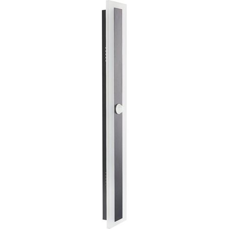 Applique LED d'Extérieur 80 cm avec Détecteur de Mouvement en Acier Noir Savane (1/5)
