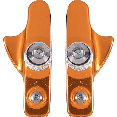 2 x Plaquettes de Frein Tiroir en Alliage d'Aluminium pour Vélo de Route - Doré (1/3)