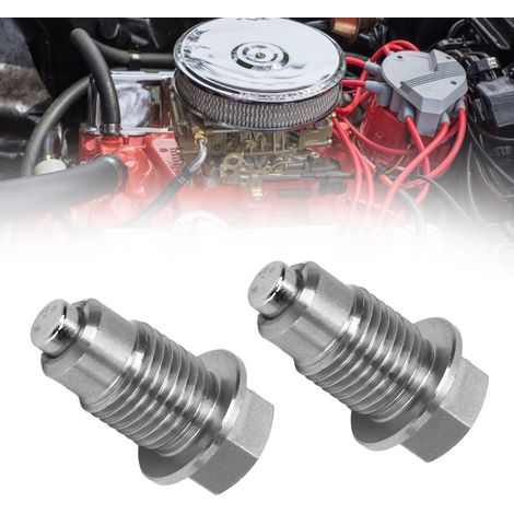 Magnetische Ölablassschraube M12 x 1,25 für Kfz-Motoren mit Dichtung, paarweise erhältlich. Passend für Ford, GM, Hyundai, KIA, Accord, CR-V, Civic, Pilot, Fit und Odyssey. (1/5)