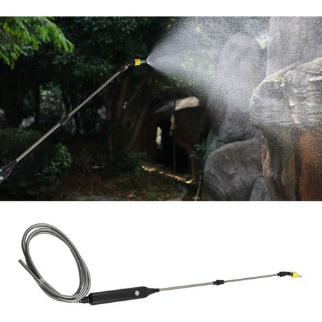 [Lance d'arrosage électrique] + [Pulvérisateur rechargeable USB] + [2400mAh, 55cm extensible, 2m tuyau avec filtre] + [Jardin, plantes, nettoyage]