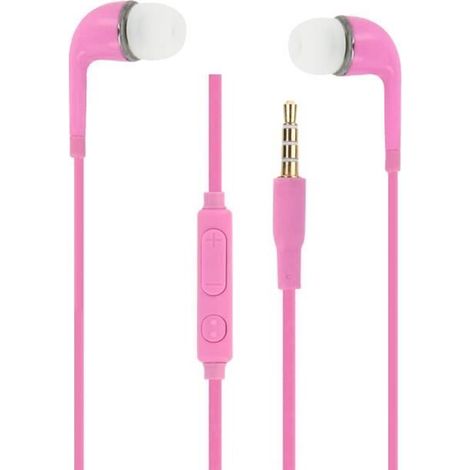Auriculares - TCL - 20L - Alta Calidad de Audio - Control de Volumen - Micrófono - Rosa (1/3)
