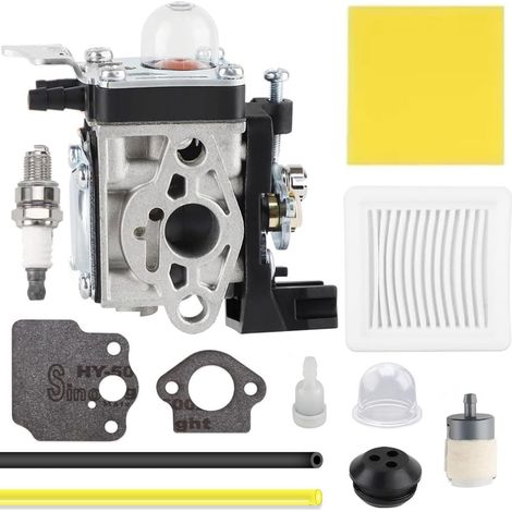 Carburateur SRM-2620 Compatible pour Echo SRM-2620T 26X BRD2620 CA2620 PAS2620 PE2620 T262X LE262 A021004600 SRM2620 BRD2620 CA2620 PAS2620 T262X 2620T PE-2620 Trimmer (1/5)